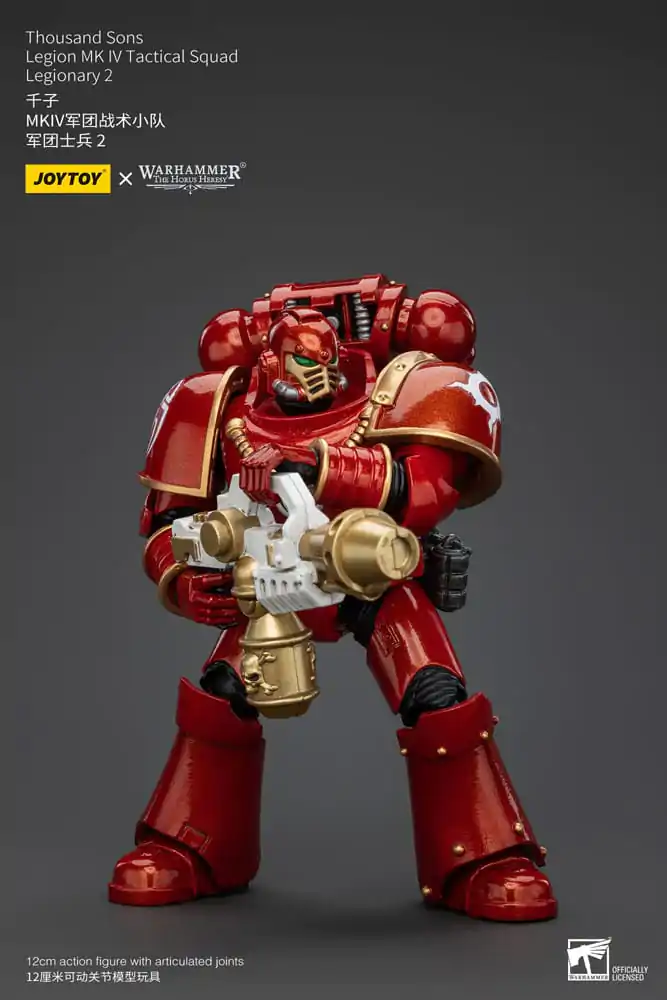 Warhammer The Horus Heresy akční figurka 1/18 Thousand Sons Legion MK IV Tactical Squad Legionář 2 12 cm fotografii produktu