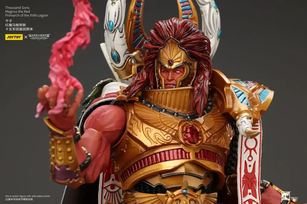 Warhammer The Horus Heresy Akční figurka 1/18 Thousand sons Magnus the Red Primarch of the XVth Legion 12 cm fotografii produktu