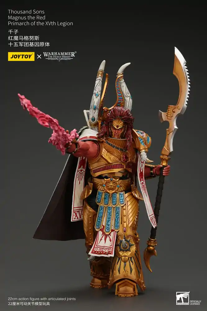 Warhammer The Horus Heresy Akční figurka 1/18 Thousand sons Magnus the Red Primarch of the XVth Legion 12 cm fotografii produktu