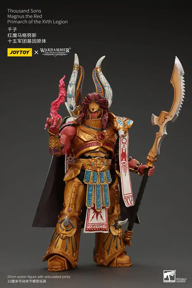 Warhammer The Horus Heresy Akční figurka 1/18 Thousand sons Magnus the Red Primarch of the XVth Legion 12 cm fotografii produktu