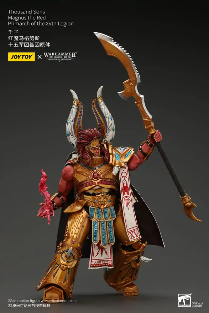 Warhammer The Horus Heresy Akční figurka 1/18 Thousand sons Magnus the Red Primarch of the XVth Legion 12 cm fotografii produktu