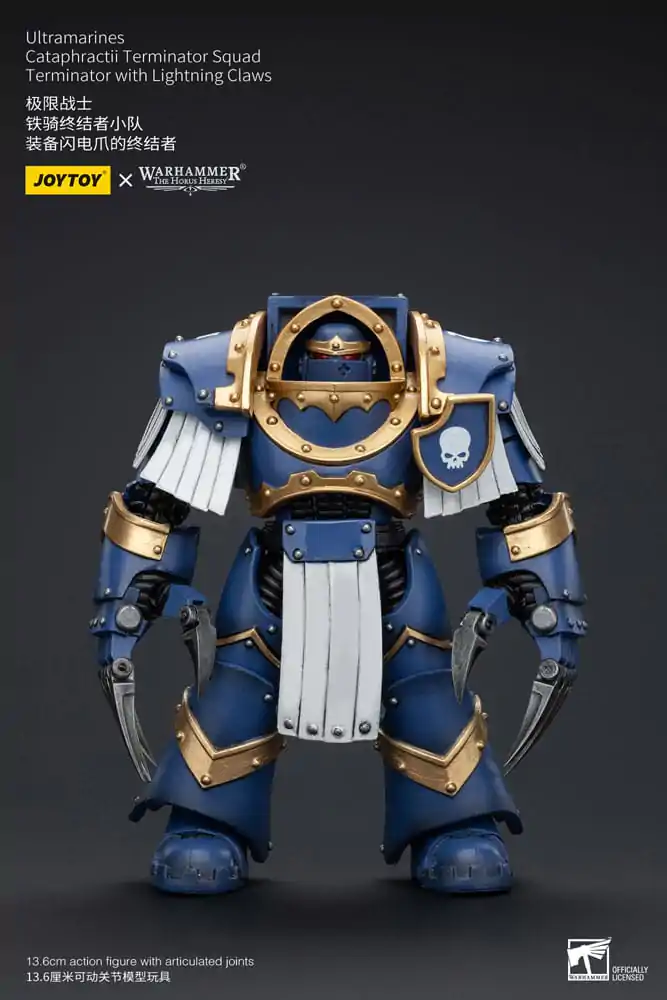 Warhammer The Horus Heresy Akční figurka 1/18 Ultramarines Cataphractii Terminator Squad Terminátor s Lightning Claws 14 cm fotografii produktu