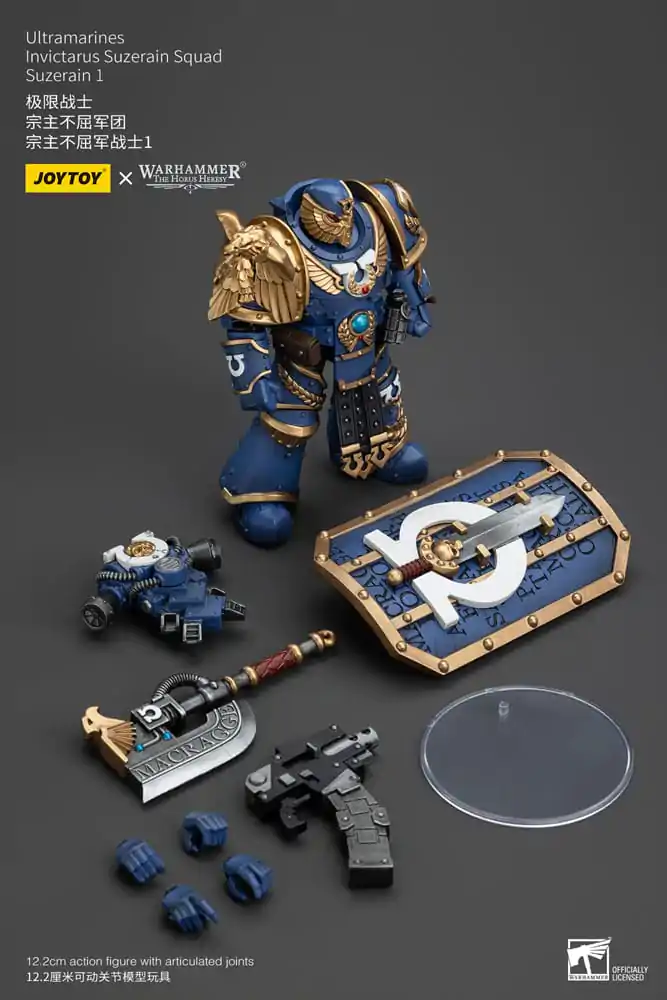 Warhammer The Horus Heresy akční figurka 1/18 Ultramarines Invictarus Suzerain Squad Suzerain 1 12 cm fotografii produktu