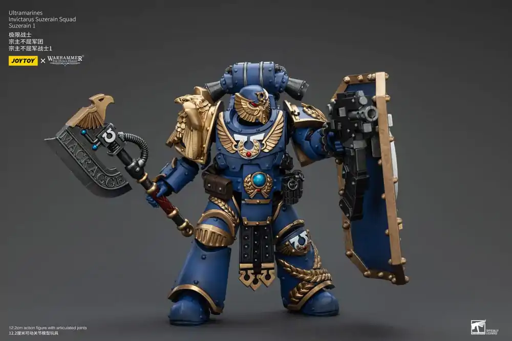 Warhammer The Horus Heresy akční figurka 1/18 Ultramarines Invictarus Suzerain Squad Suzerain 1 12 cm fotografii produktu