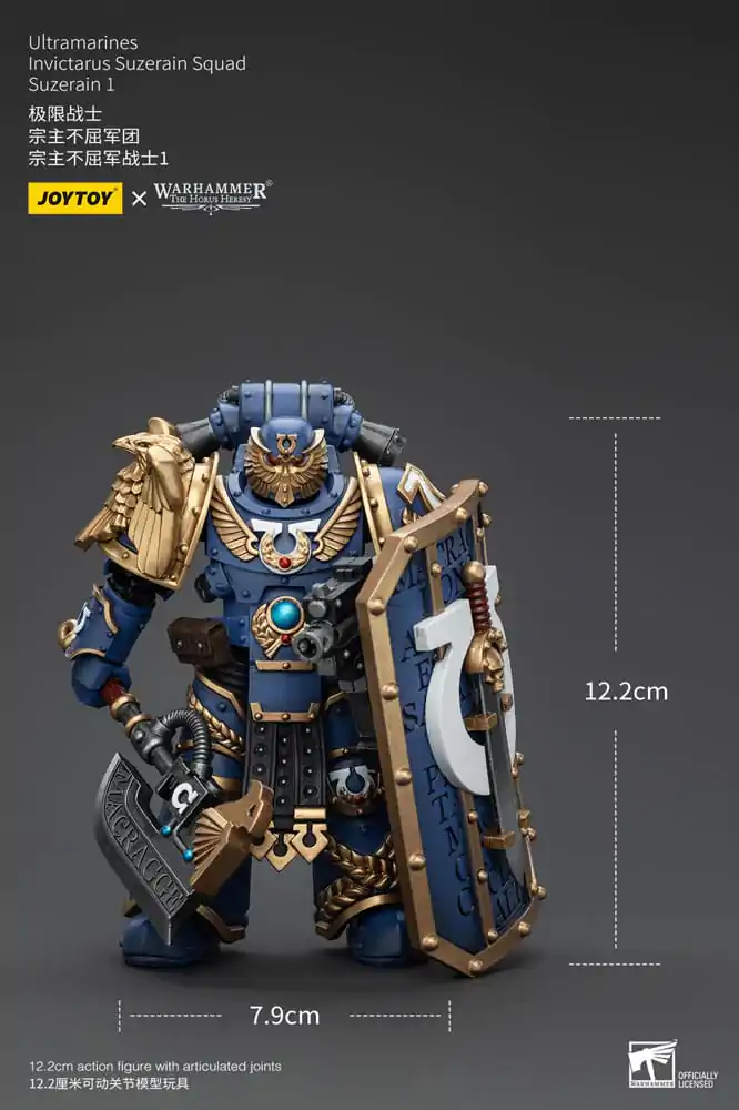 Warhammer The Horus Heresy akční figurka 1/18 Ultramarines Invictarus Suzerain Squad Suzerain 1 12 cm fotografii produktu