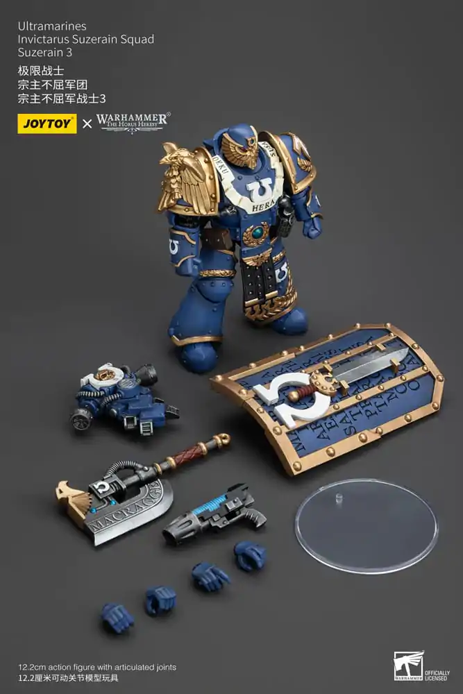 Warhammer The Horus Heresy akční figurka 1/18 Ultramarines Invictarus Suzerain Squad Suzerain 3 12 cm fotografii produktu