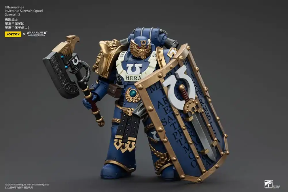 Warhammer The Horus Heresy akční figurka 1/18 Ultramarines Invictarus Suzerain Squad Suzerain 3 12 cm fotografii produktu