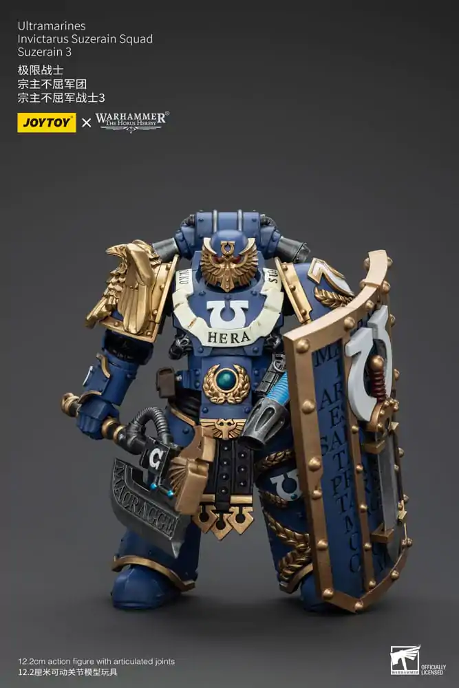 Warhammer The Horus Heresy akční figurka 1/18 Ultramarines Invictarus Suzerain Squad Suzerain 3 12 cm fotografii produktu