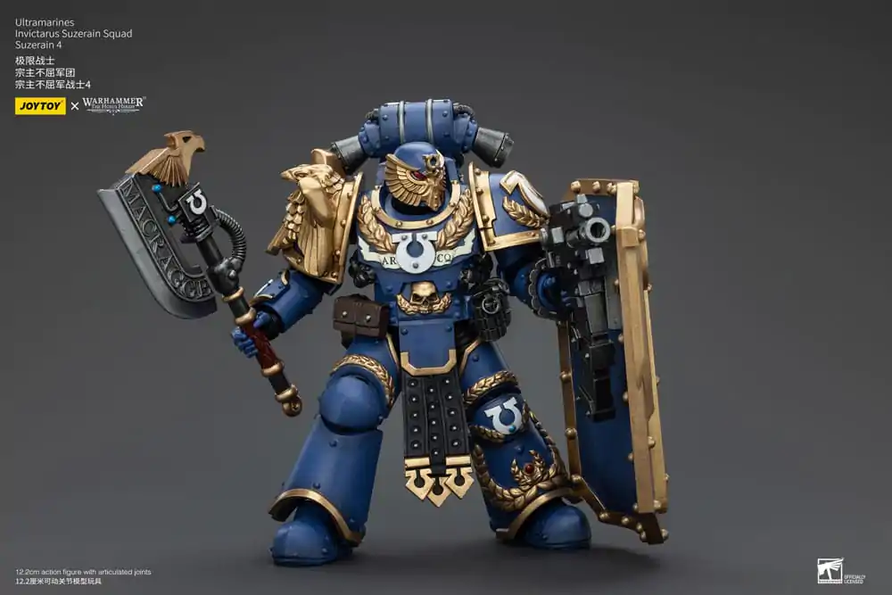 Warhammer The Horus Heresy Akční figurka 1/18 Ultramarines Invictarus Suzerain Squad Suzerain 4 12 cm fotografii produktu