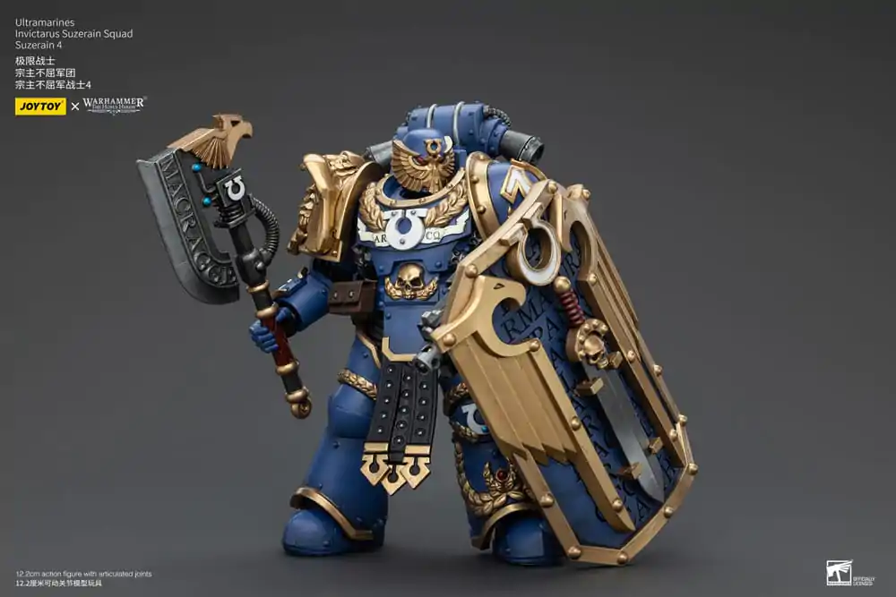 Warhammer The Horus Heresy Akční figurka 1/18 Ultramarines Invictarus Suzerain Squad Suzerain 4 12 cm fotografii produktu