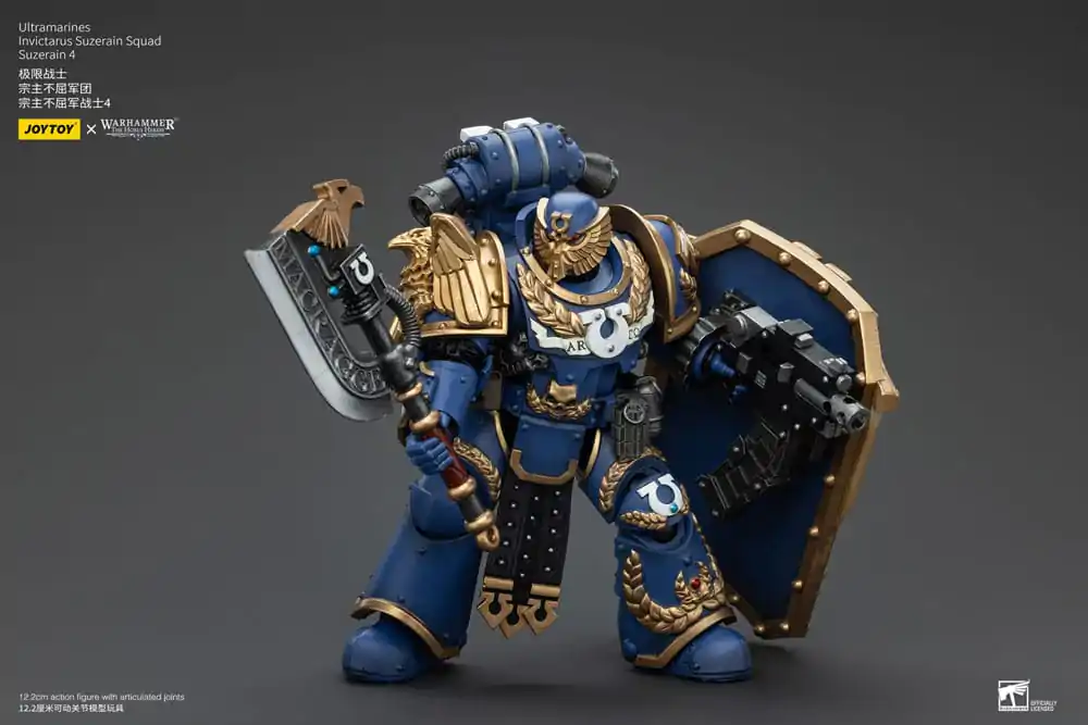 Warhammer The Horus Heresy Akční figurka 1/18 Ultramarines Invictarus Suzerain Squad Suzerain 4 12 cm fotografii produktu