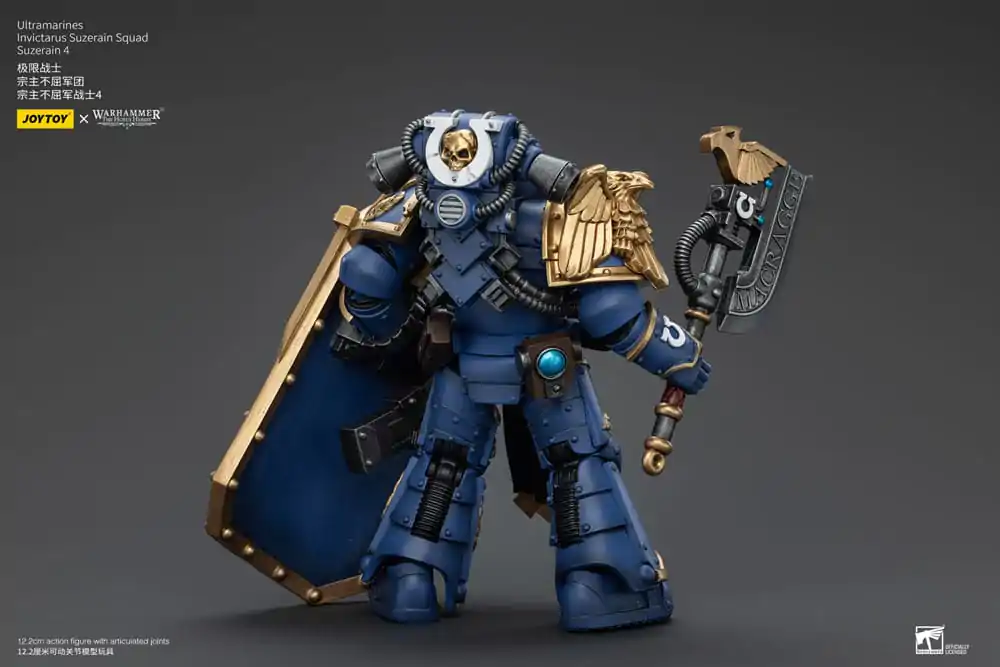 Warhammer The Horus Heresy Akční figurka 1/18 Ultramarines Invictarus Suzerain Squad Suzerain 4 12 cm fotografii produktu