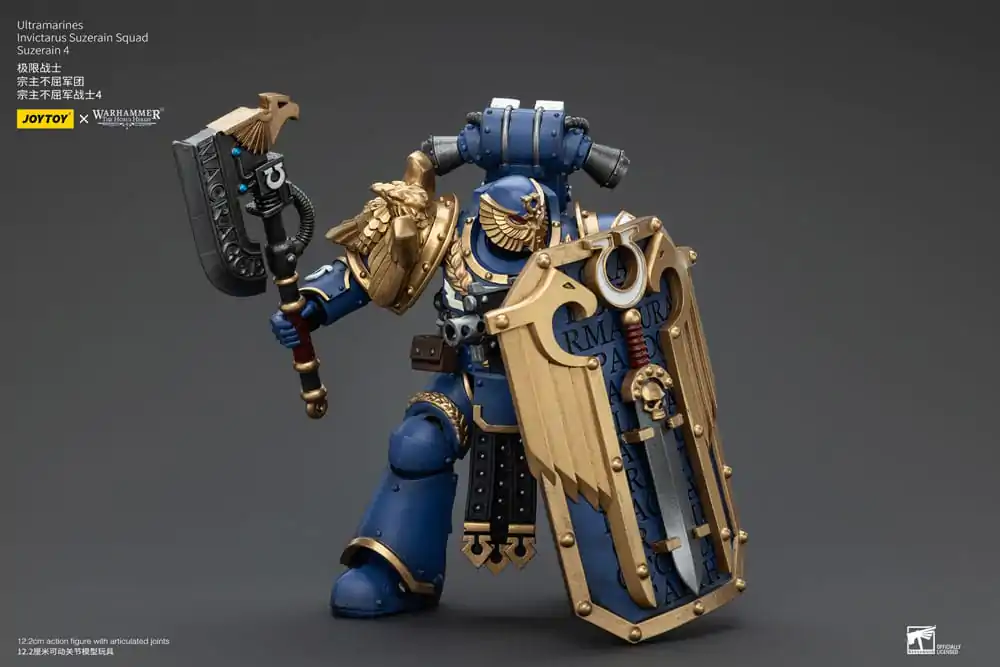 Warhammer The Horus Heresy Akční figurka 1/18 Ultramarines Invictarus Suzerain Squad Suzerain 4 12 cm fotografii produktu