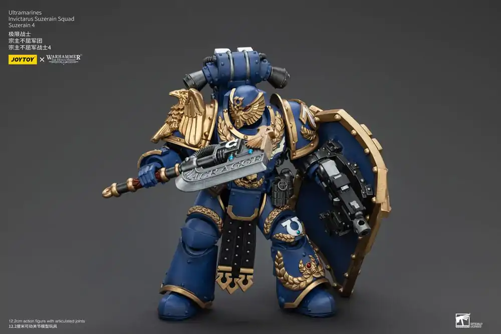 Warhammer The Horus Heresy Akční figurka 1/18 Ultramarines Invictarus Suzerain Squad Suzerain 4 12 cm fotografii produktu