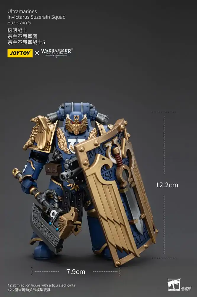 Warhammer The Horus Heresy akční figurka 1/18 Ultramarines Invictarus Suzerain Squad Suzerain 5 12 cm fotografii produktu