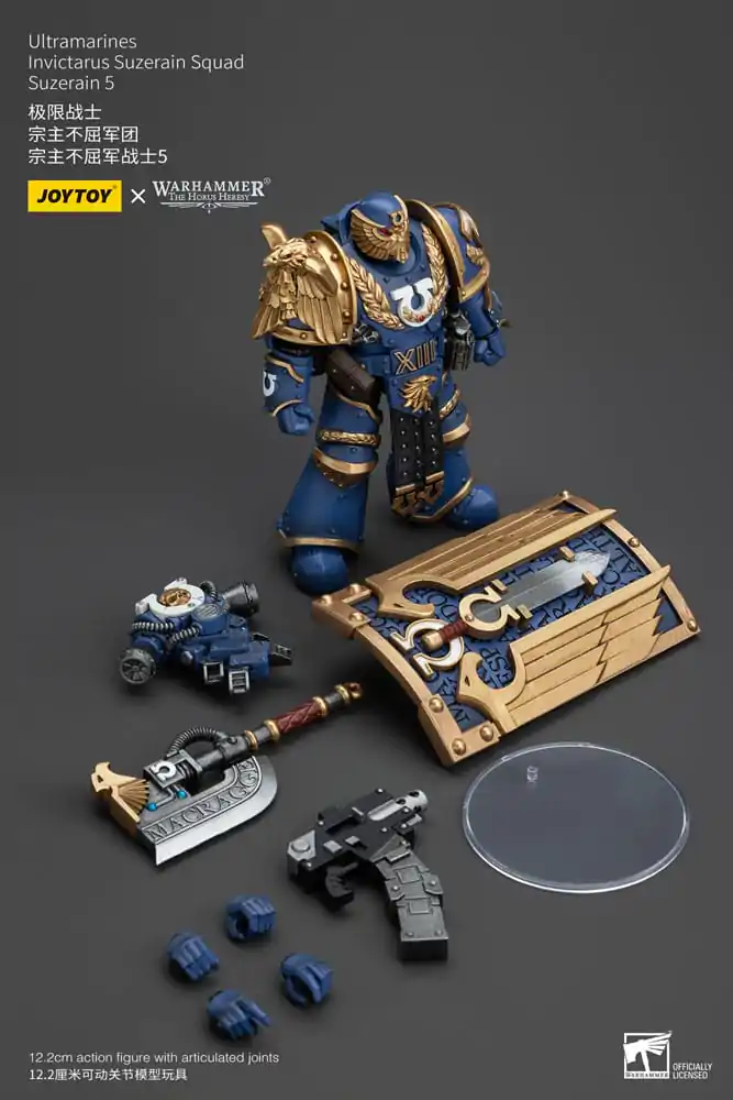 Warhammer The Horus Heresy akční figurka 1/18 Ultramarines Invictarus Suzerain Squad Suzerain 5 12 cm fotografii produktu