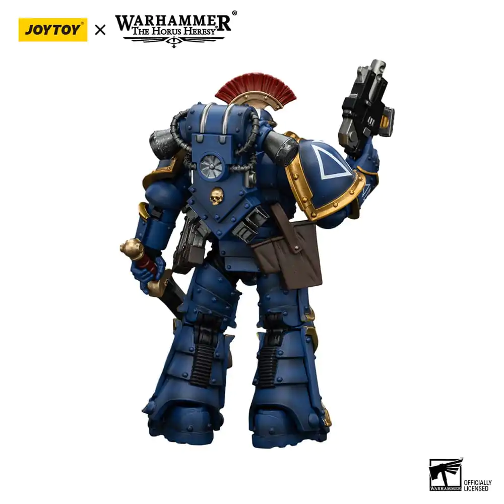 Warhammer The Horus Heresy akční figurka 1/18 Ultramarines Legion MKIII taktický oddíl seržant s energetickým mečem 12 cm fotografii produktu