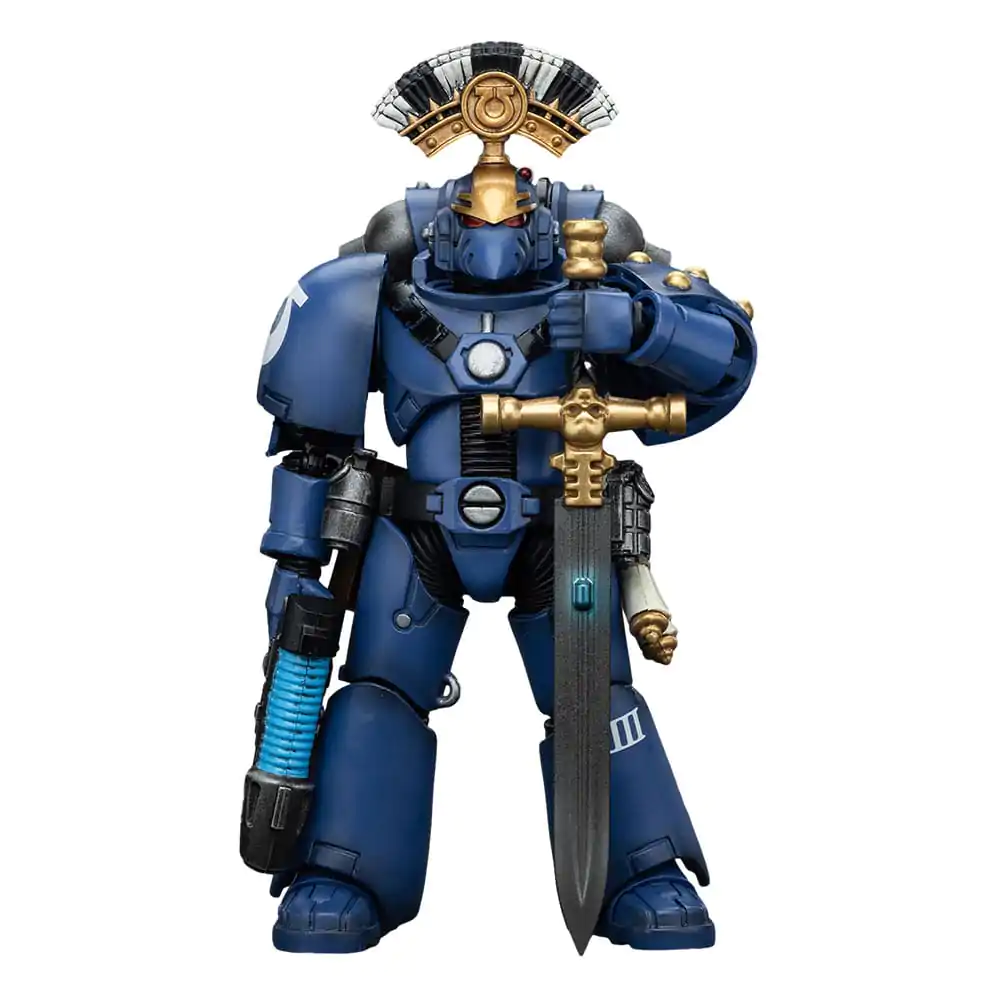 Warhammer The Horus Heresy akční figurka 1/18 Ultramarines MK VI Tactical Squad Sergeant s plazmovou pistolí a silovým mečem 12 cm fotografii produktu