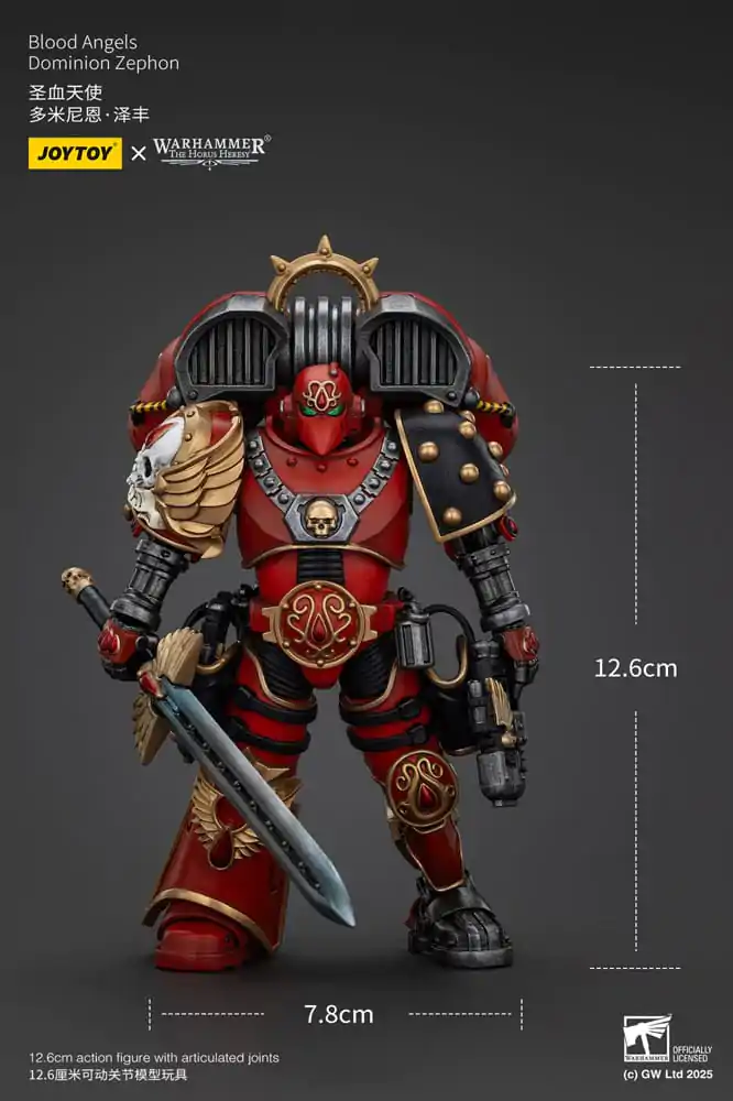 Warhammer The Horus Heresy akční figurka Blood Angels Dominion Zephon 20 cm fotografii produktu