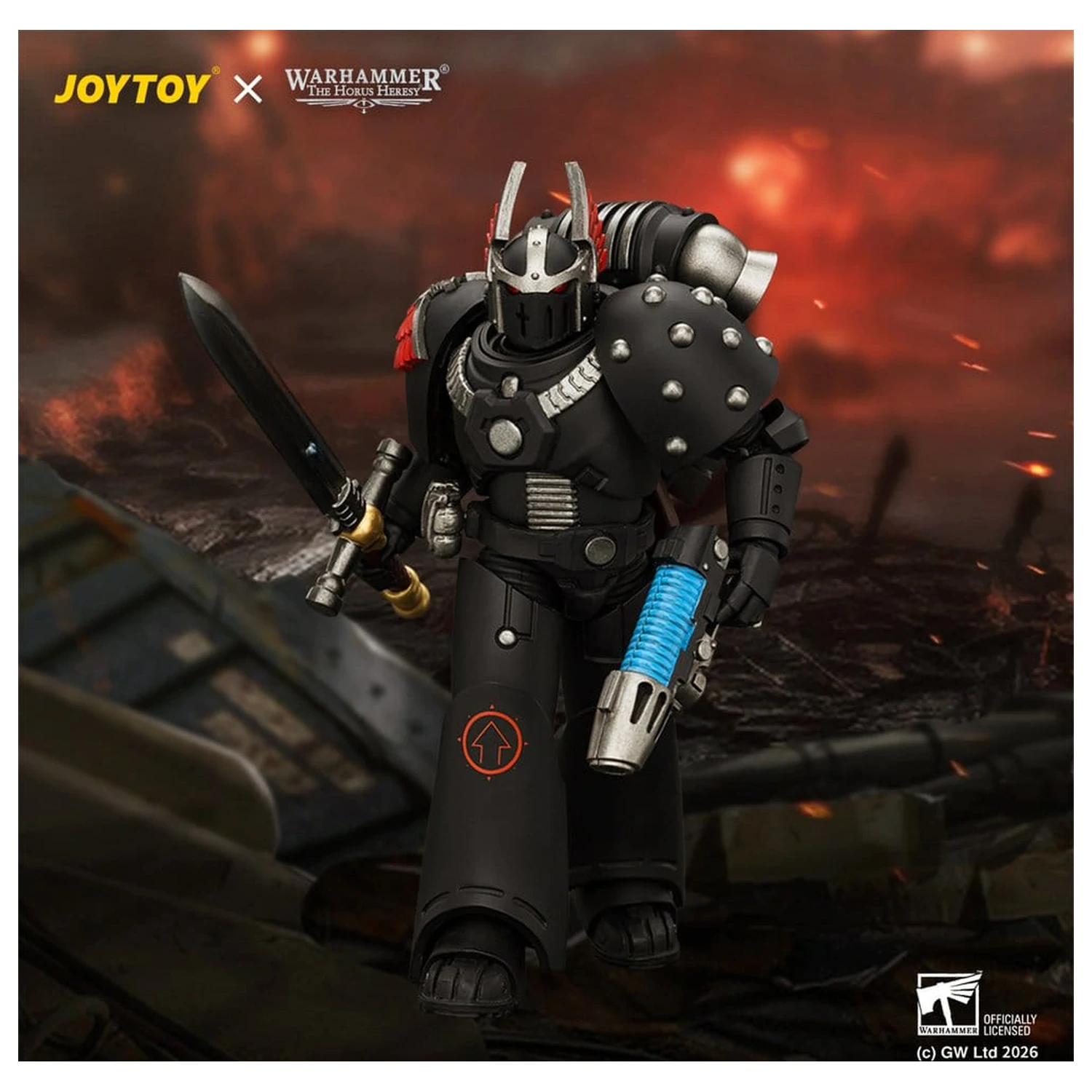 Warhammer The Horus Heresy figurka MKVI Tactical Sergeant Dark Angels 12 cm fotografii produktu