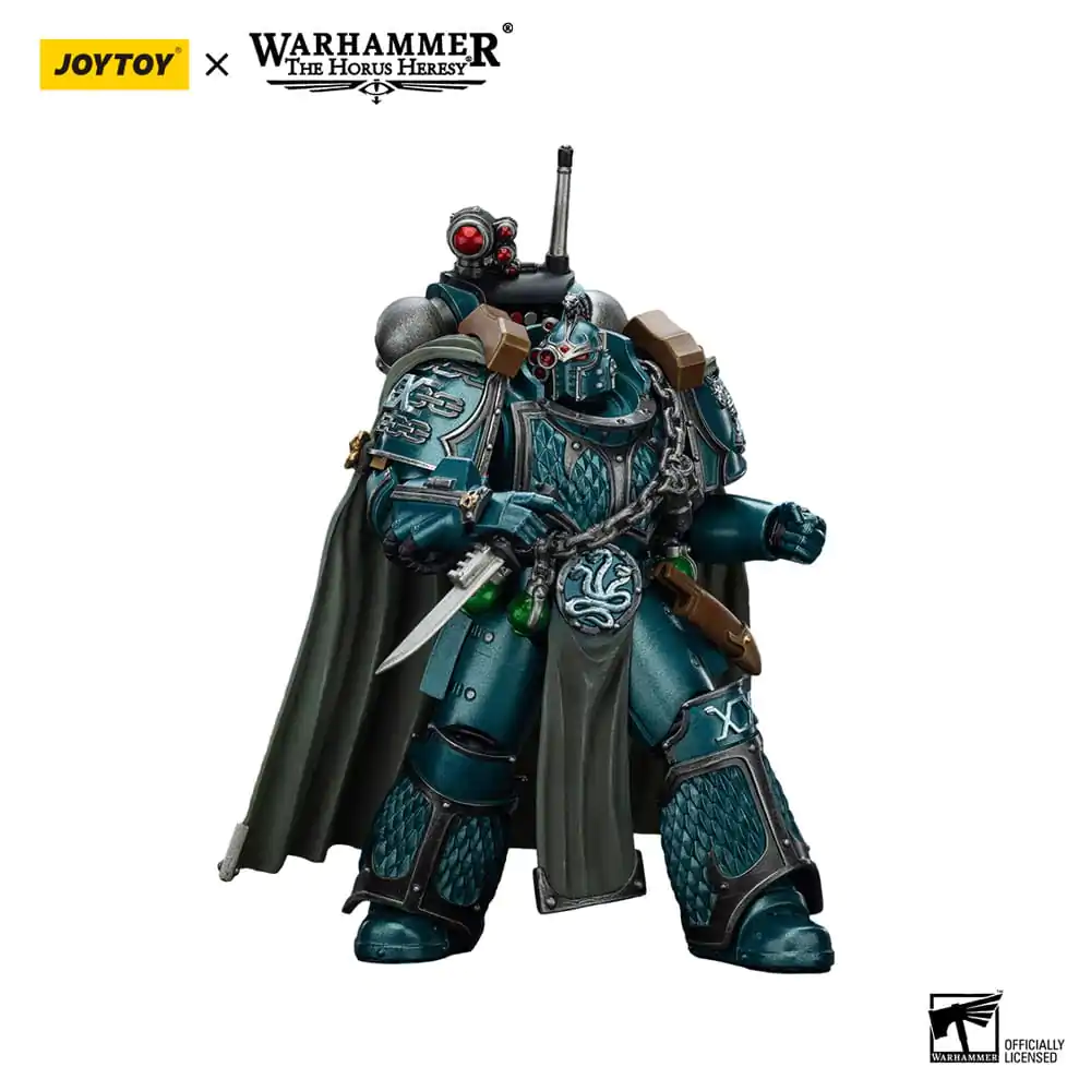Warhammer The Horus Heresy Akční figurka Alpha Legion Exodus The One who is Many With Sniper Rifle And Power Dagger 12 cm fotografii produktu
