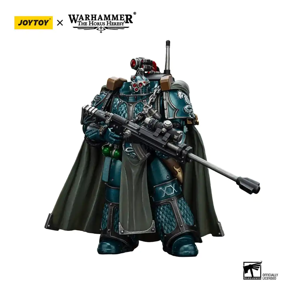 Warhammer The Horus Heresy Akční figurka Alpha Legion Exodus The One who is Many With Sniper Rifle And Power Dagger 12 cm fotografii produktu
