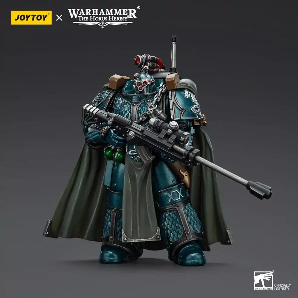 Warhammer The Horus Heresy Akční figurka Alpha Legion Exodus The One who is Many With Sniper Rifle And Power Dagger 12 cm fotografii produktu