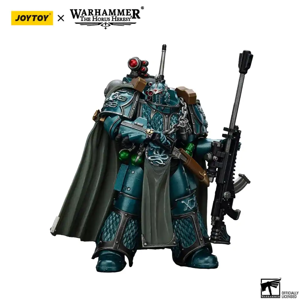 Warhammer The Horus Heresy Akční figurka Alpha Legion Exodus The One who is Many With Sniper Rifle And Power Dagger 12 cm fotografii produktu