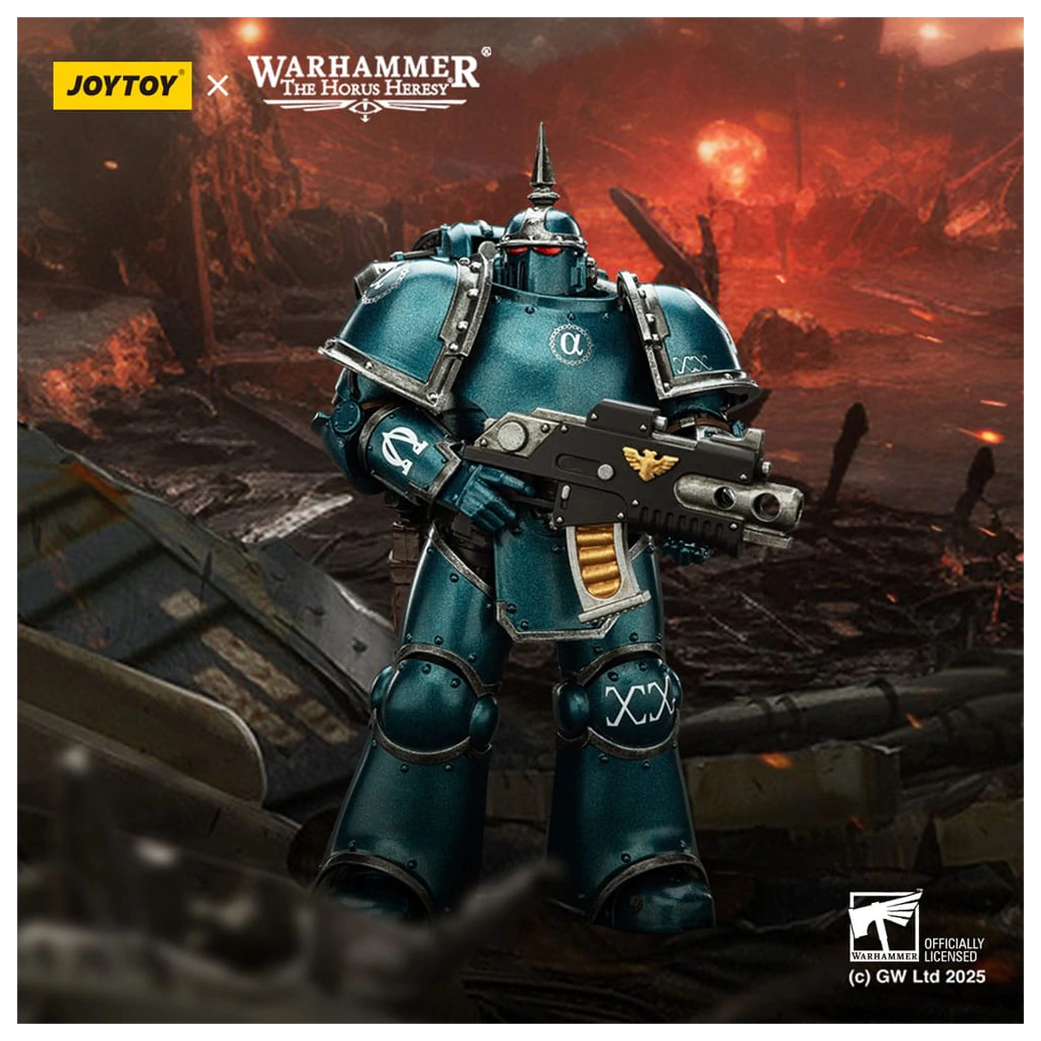 Warhammer The Horus Heresy Akční figurka Alpha Legion MK lll Tactical Legionary 12 cm fotografii produktu