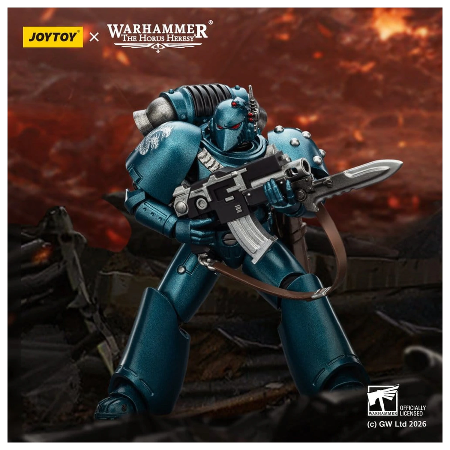 Warhammer The Horus Heresy Akční figurka Alpha Legion MKVI Tactical Legionary 12 cm fotografii produktu