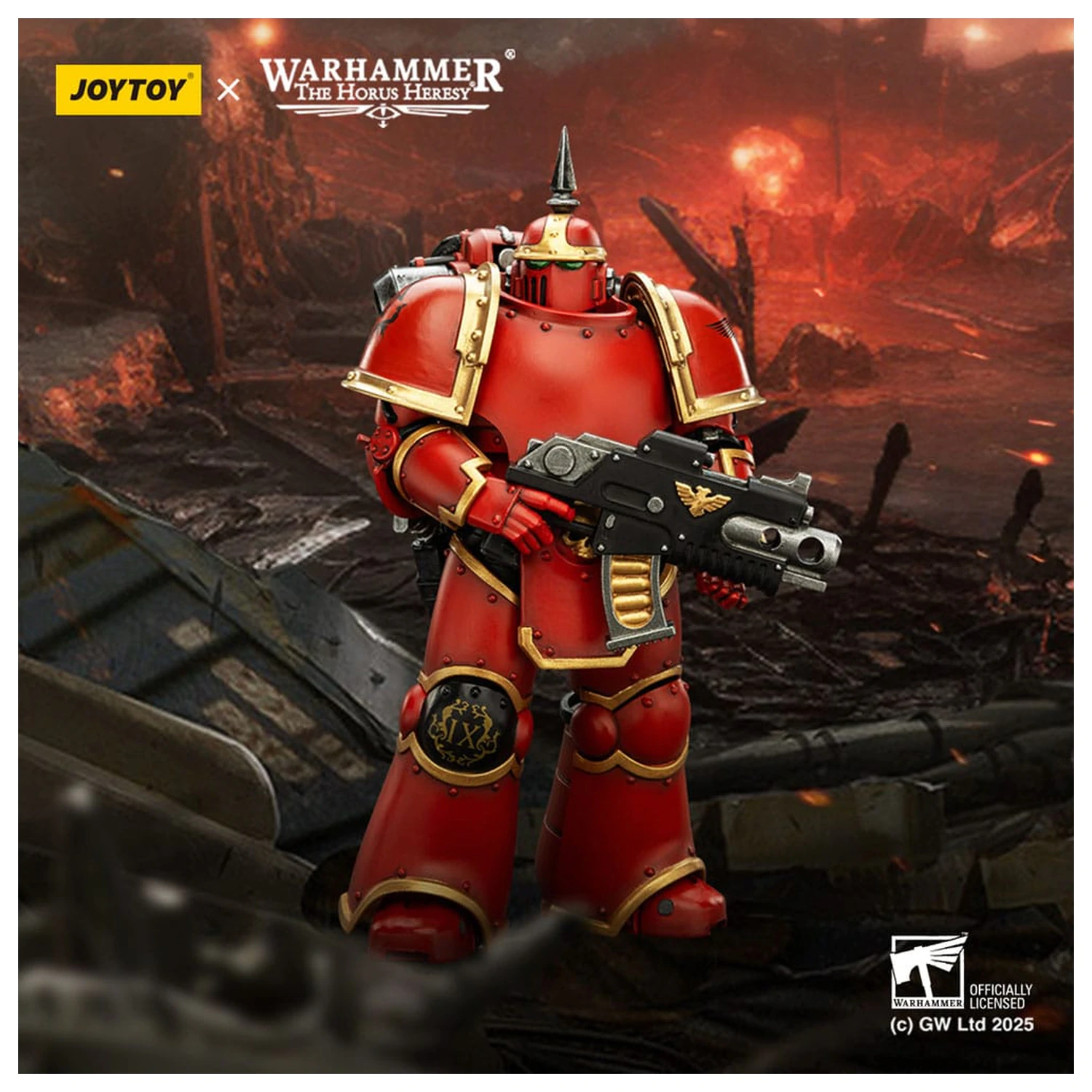 Warhammer The Horus Heresy Akční figurka Blood Angels MK lll Tactical Legionary 12 cm fotografii produktu