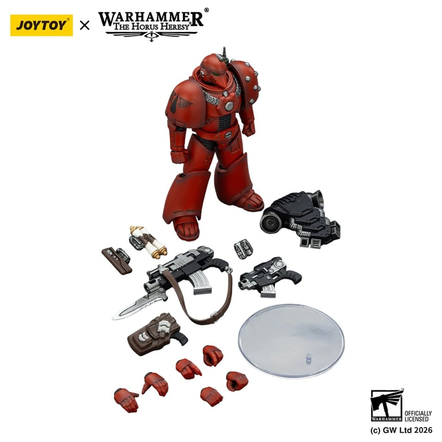 Warhammer The Horus Heresy Akční figurka Blood Angels MKVI Tactical Legionary 12 cm fotografii produktu
