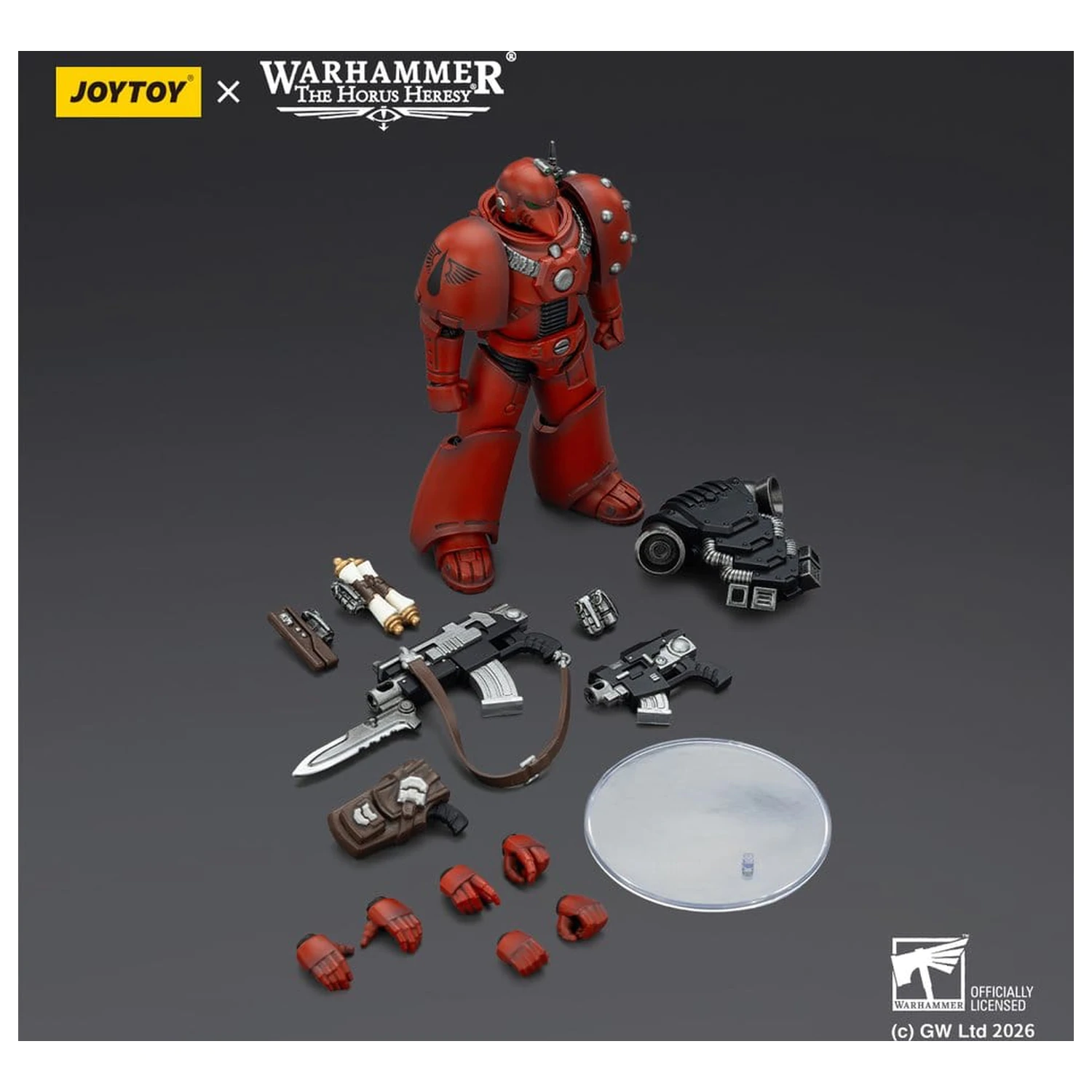 Warhammer The Horus Heresy Akční figurka Blood Angels MKVI Tactical Legionary 12 cm fotografii produktu