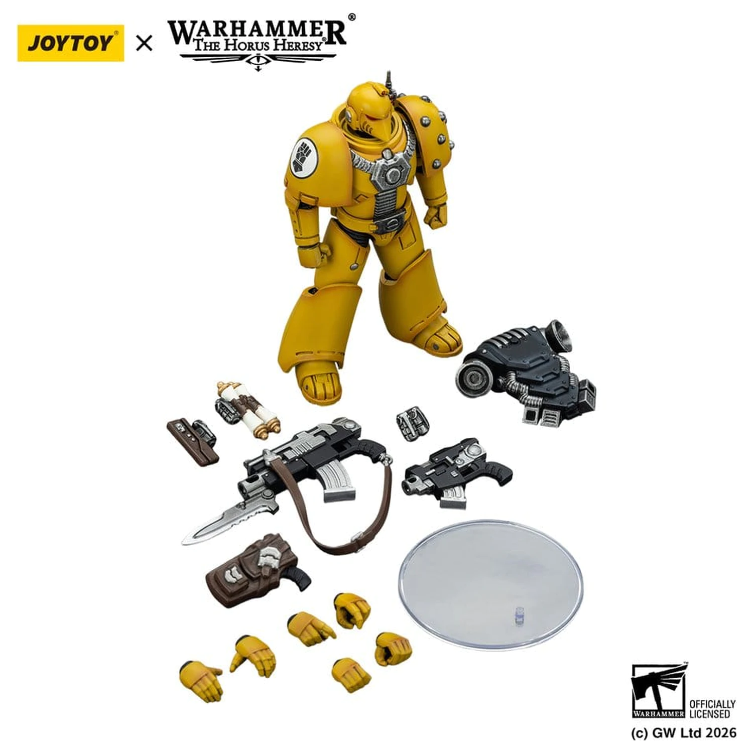 Warhammer The Horus Heresy Akční figurka Imperial Fist MKVI Tactical Legionary 12 cm fotografii produktu