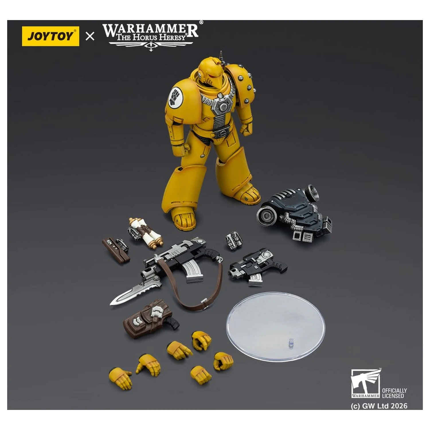 Warhammer The Horus Heresy Akční figurka Imperial Fist MKVI Tactical Legionary 12 cm fotografii produktu
