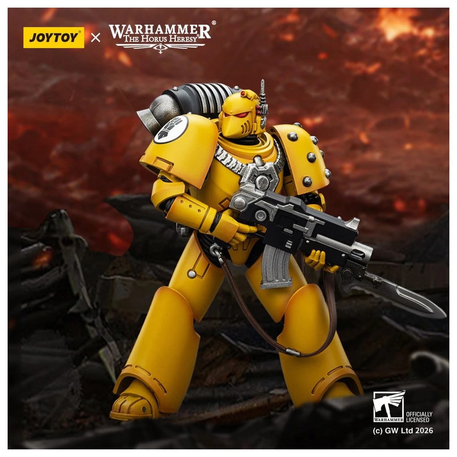 Warhammer The Horus Heresy Akční figurka Imperial Fist MKVI Tactical Legionary 12 cm fotografii produktu