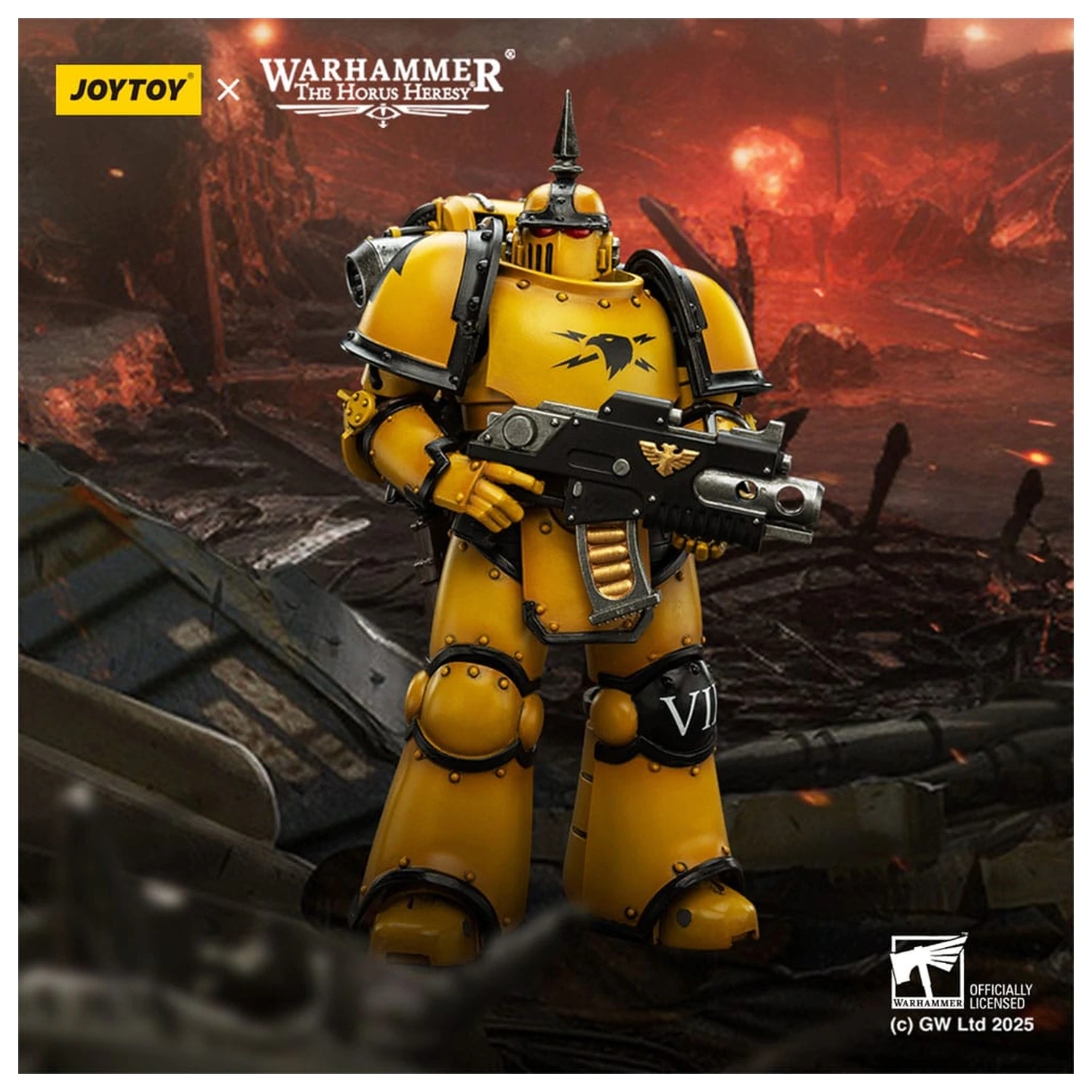 Warhammer The Horus Heresy Akční figurka Imperial Fists MK lll Tactical Legionary 12 cm fotografii produktu