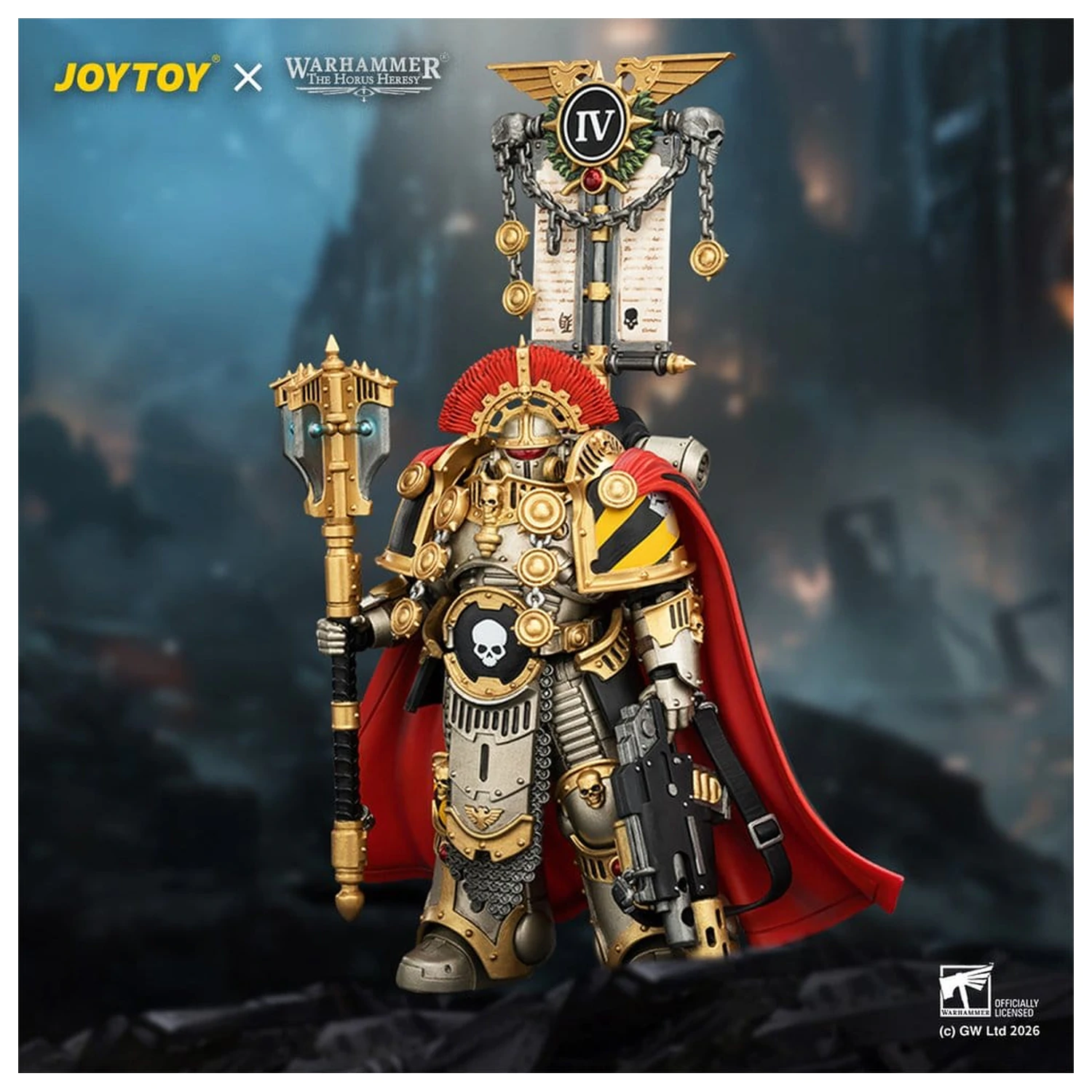 Warhammer The Horus Heresy Akční figurka Iron Warriors Centurion 13 cm fotografii produktu