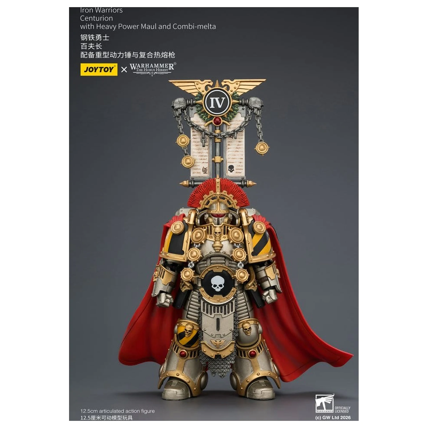Warhammer The Horus Heresy Akční figurka Iron Warriors Centurion 13 cm fotografii produktu