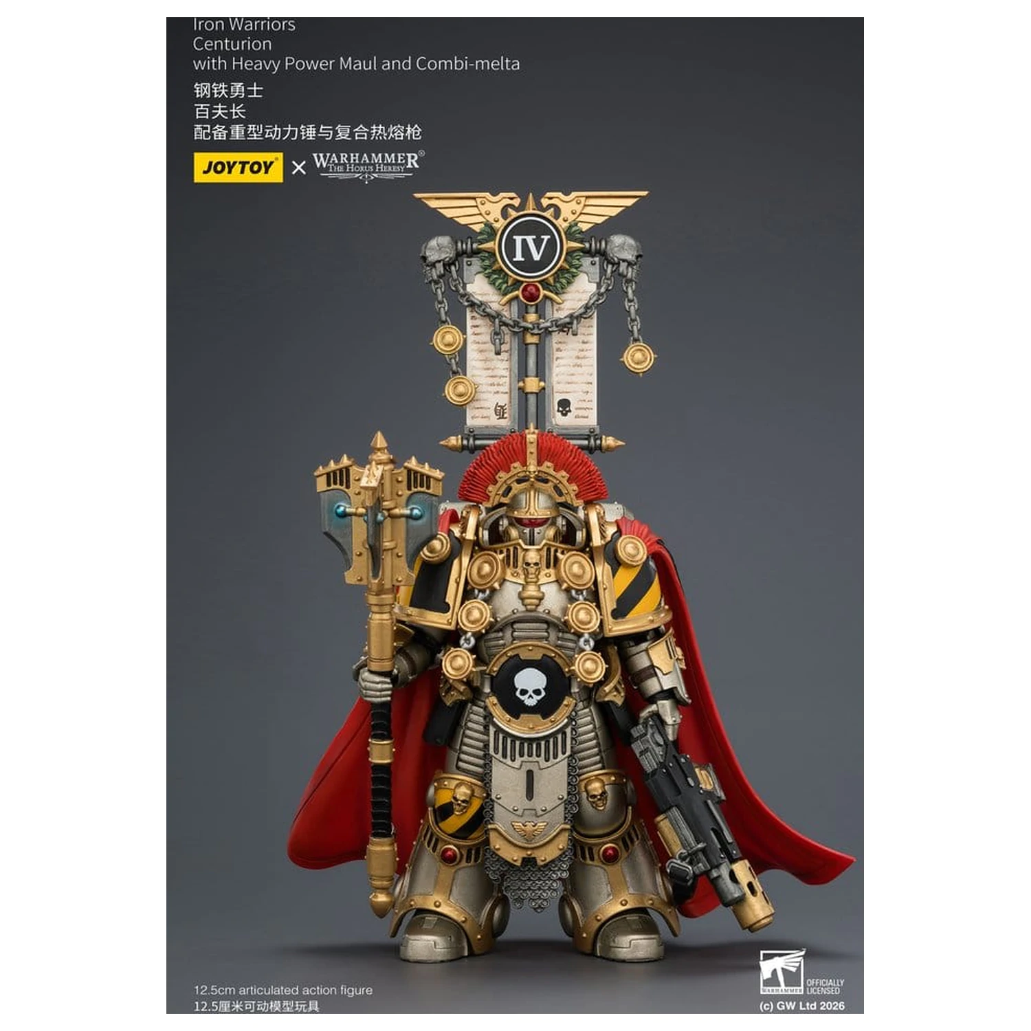 Warhammer The Horus Heresy Akční figurka Iron Warriors Centurion 13 cm fotografii produktu