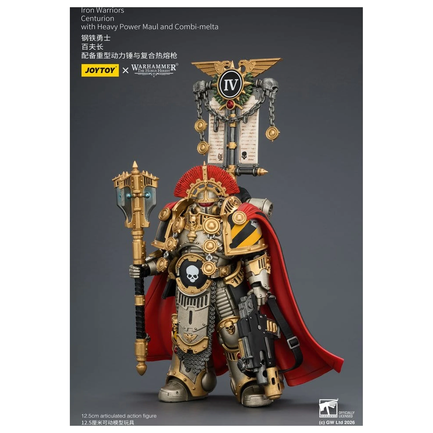 Warhammer The Horus Heresy Akční figurka Iron Warriors Centurion 13 cm fotografii produktu