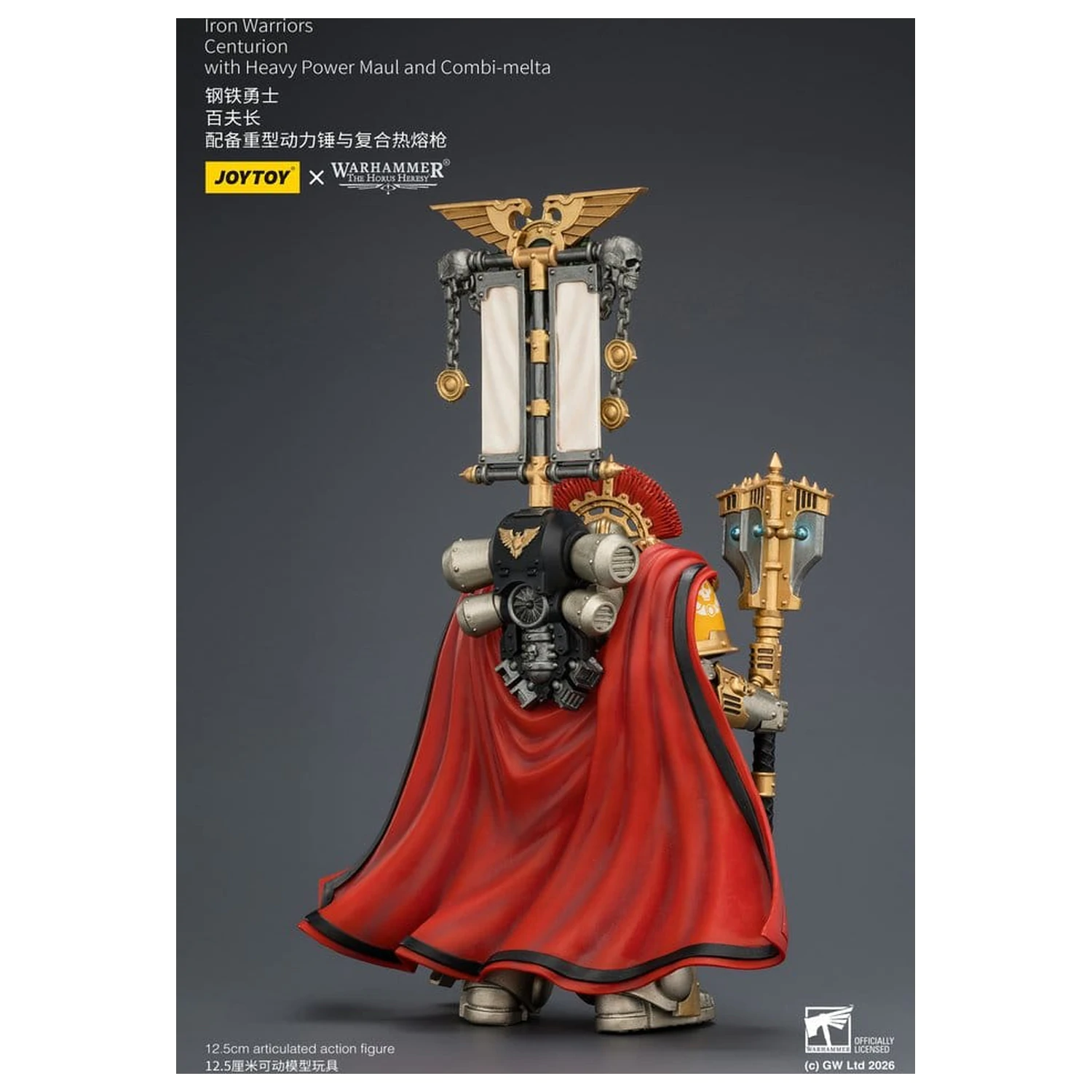 Warhammer The Horus Heresy Akční figurka Iron Warriors Centurion 13 cm fotografii produktu