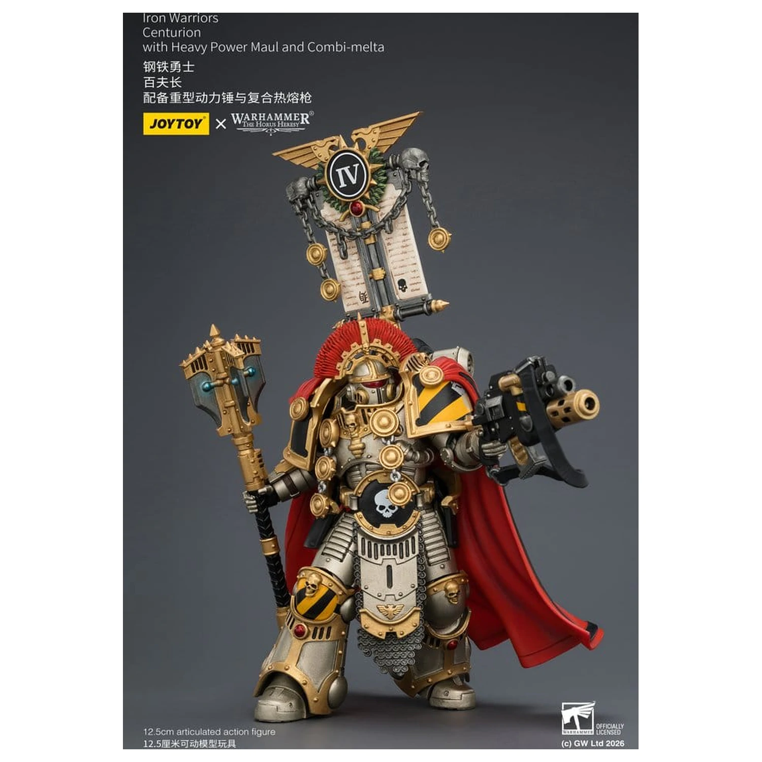 Warhammer The Horus Heresy Akční figurka Iron Warriors Centurion 13 cm fotografii produktu