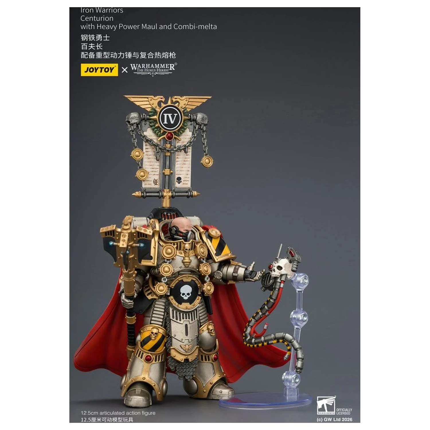 Warhammer The Horus Heresy Akční figurka Iron Warriors Centurion 13 cm fotografii produktu