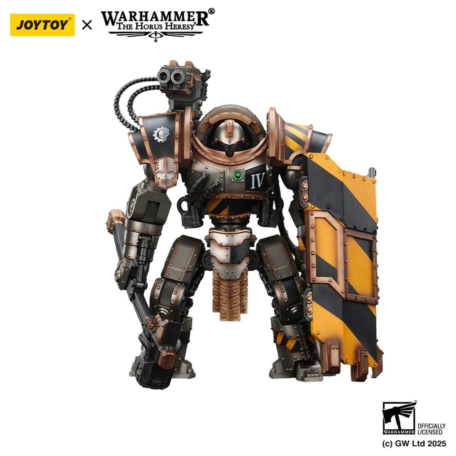 Warhammer The Horus Heresy Action Figure Iron Warriors Iron Circle Domitar-Ferrum Class Battle-automata s Karceri Battle Shield 24 cm fotografii produktu