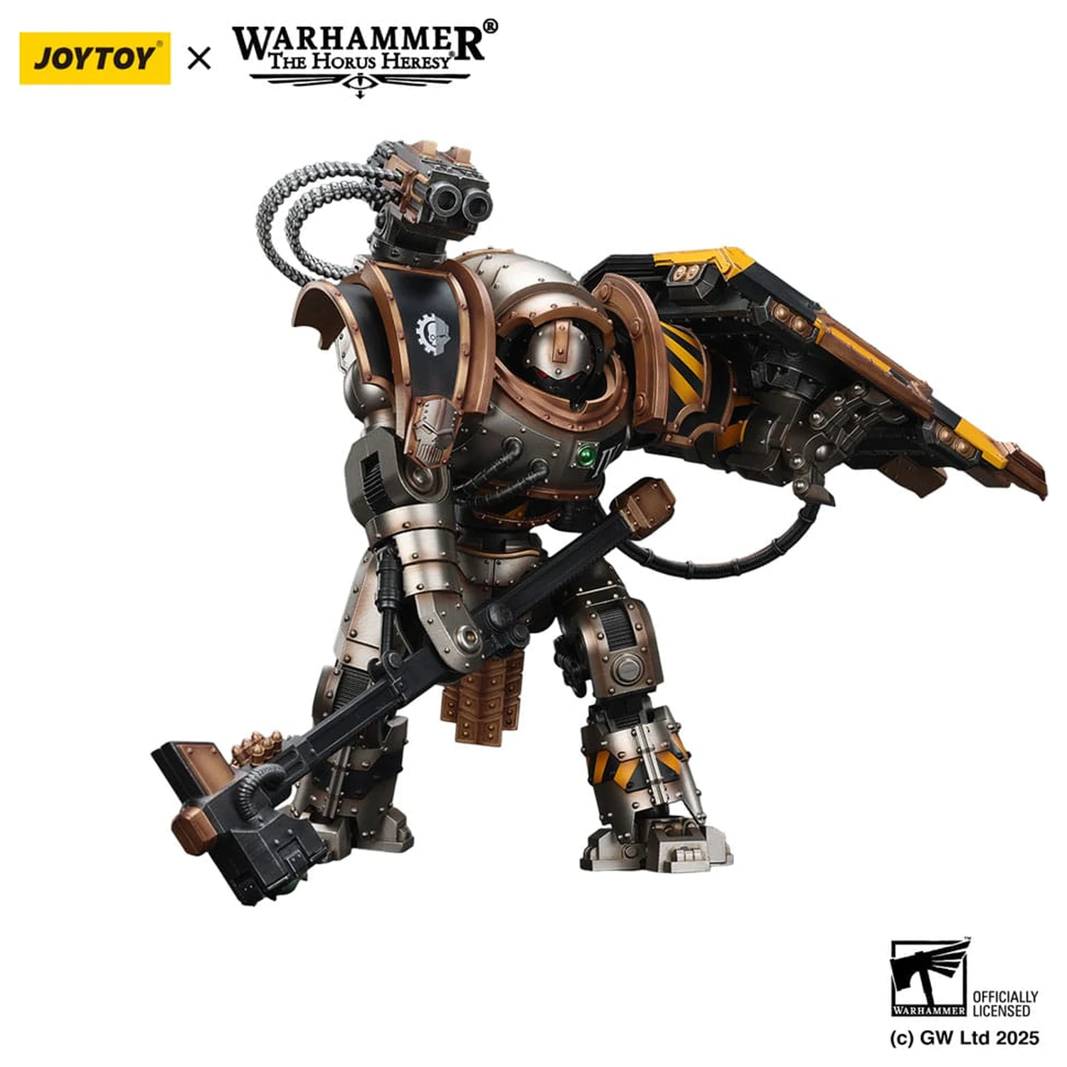 Warhammer The Horus Heresy Action Figure Iron Warriors Iron Circle Domitar-Ferrum Class Battle-automata s Karceri Battle Shield 24 cm fotografii produktu