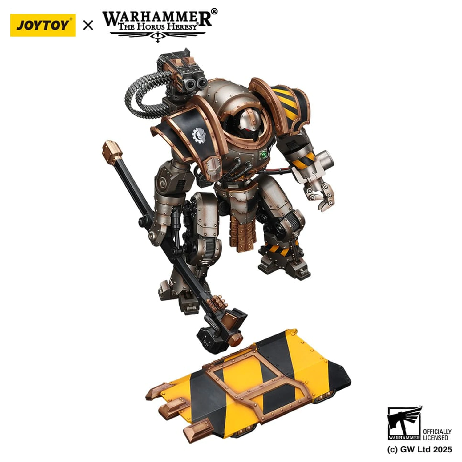 Warhammer The Horus Heresy Action Figure Iron Warriors Iron Circle Domitar-Ferrum Class Battle-automata s Karceri Battle Shield 24 cm fotografii produktu
