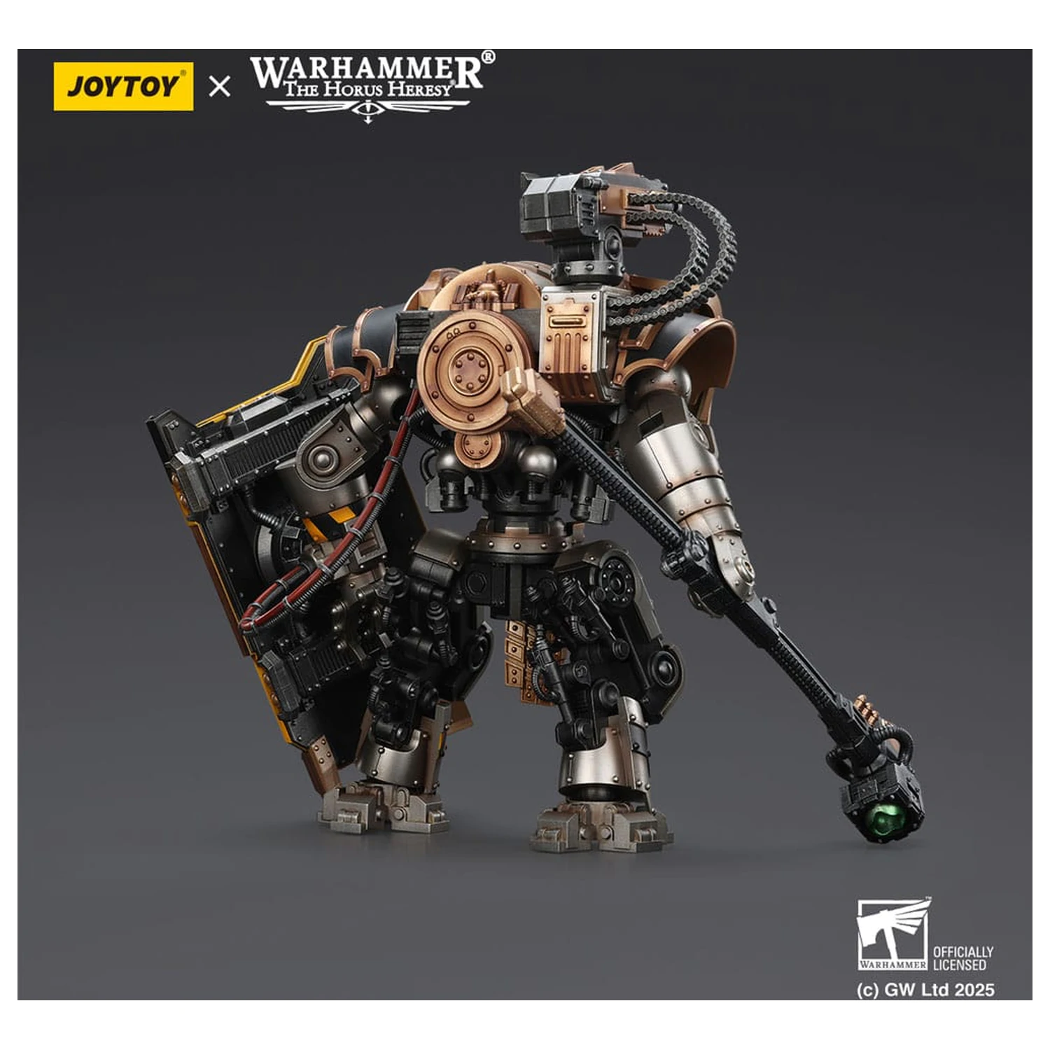 Warhammer The Horus Heresy Action Figure Iron Warriors Iron Circle Domitar-Ferrum Class Battle-automata s Karceri Battle Shield 24 cm fotografii produktu