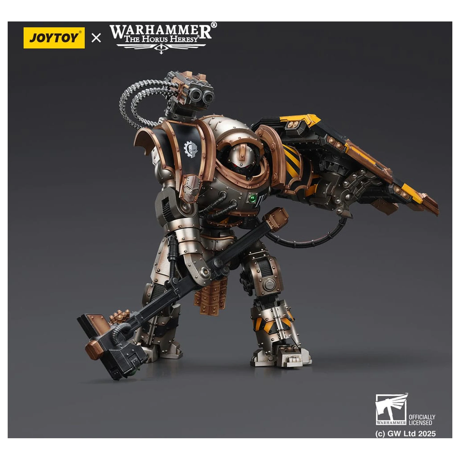 Warhammer The Horus Heresy Action Figure Iron Warriors Iron Circle Domitar-Ferrum Class Battle-automata s Karceri Battle Shield 24 cm fotografii produktu