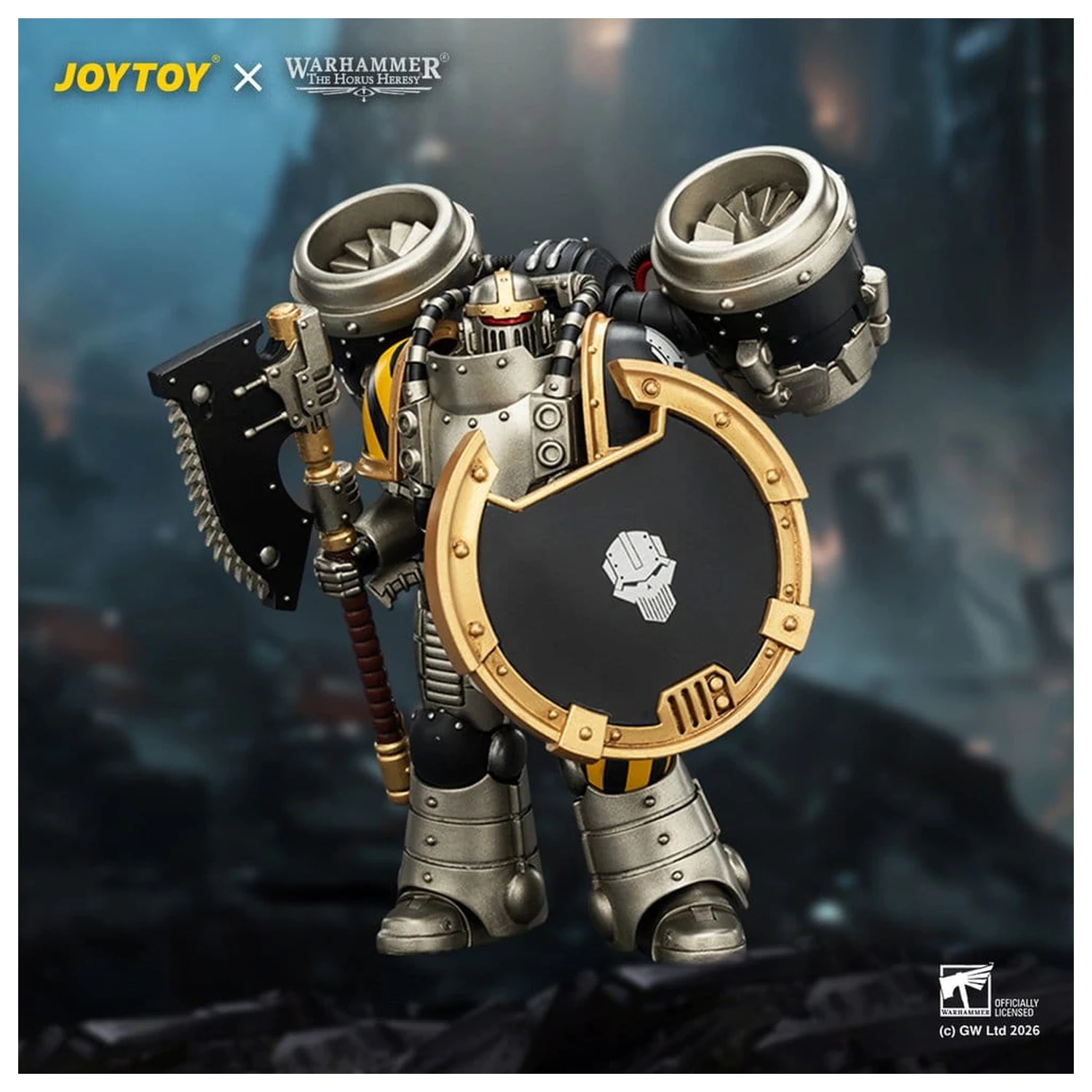 Warhammer The Horus Heresy Akční figurka Iron Warriors MkII Assault Legionář 1 12 cm fotografii produktu